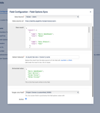 Many field configuration options to customise your data