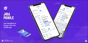 The checklist can be displayed on the right side panel of the issue (instead of or in addition to the main panel), making it visible and usable in Jira mobile.