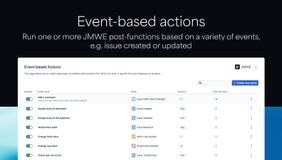Instead of depending on issue transition to kick-off automation, JMWE can be triggered by events such as field updates, comments, links, or attachments added.
